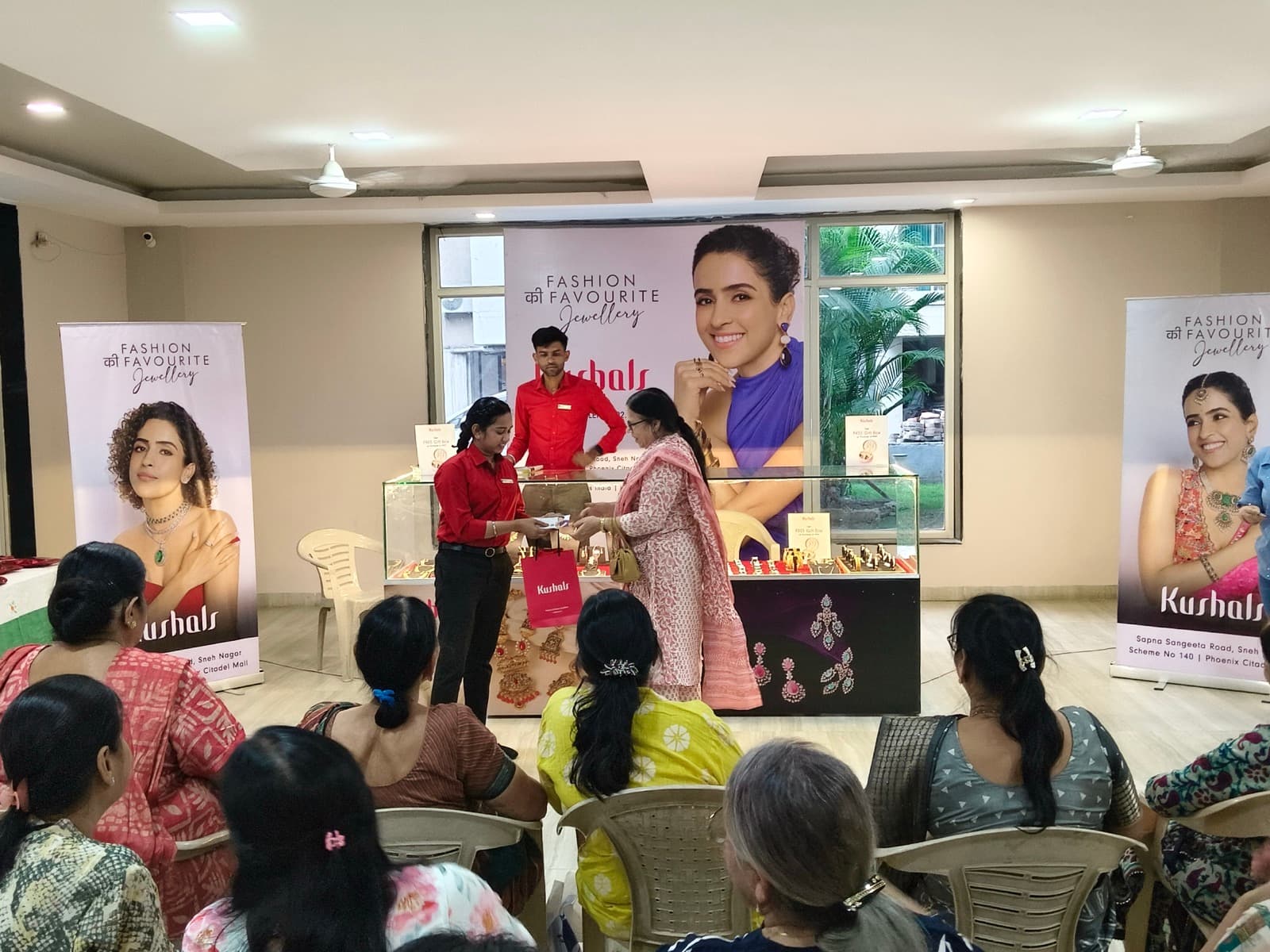 Kushal's gift handover