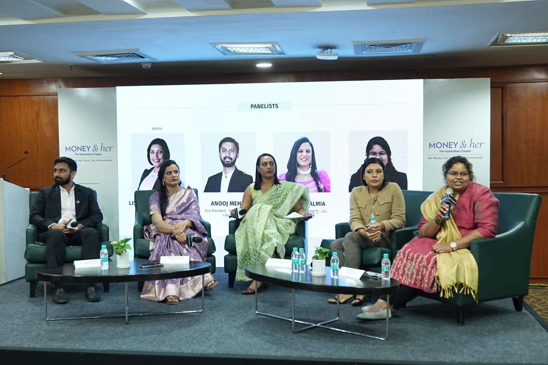 Money & Her panel — industry leaders